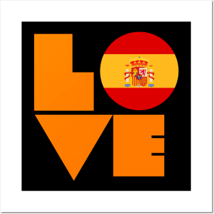 Show your LOVE for Spain Posters and Art